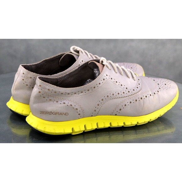 Cole Haan Zero Grand Women's Wingtip Oxford Comfort Shoes Size 8 B Leather Gray - Picture 8 of 11